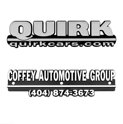Stock Auto Nameplates